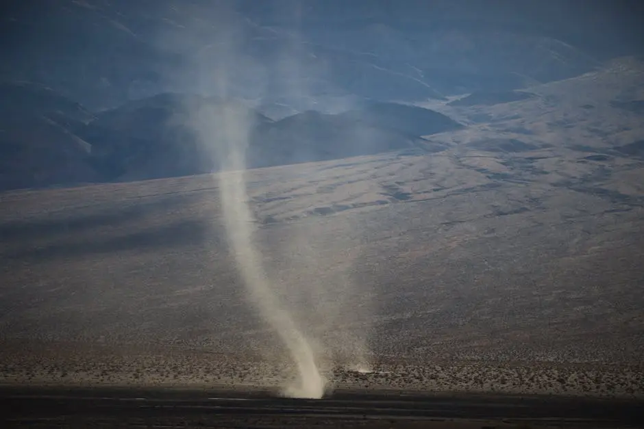 Tornado on the Desert