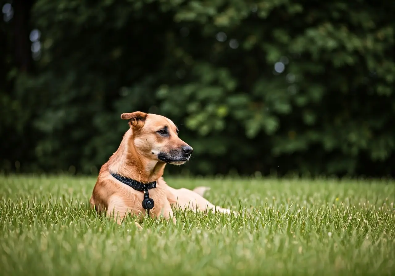 A dog training session with treats and clicker. 35mm stock photo