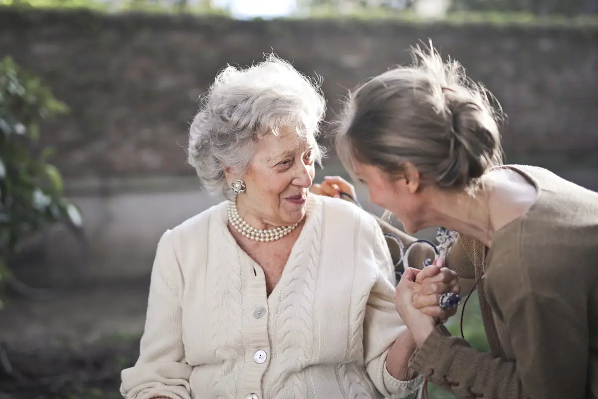 Two Adult Women Beside Each Other