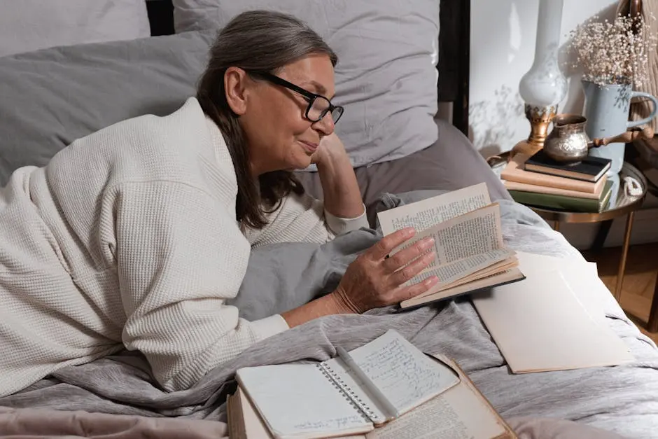 A Woman Reading a Book