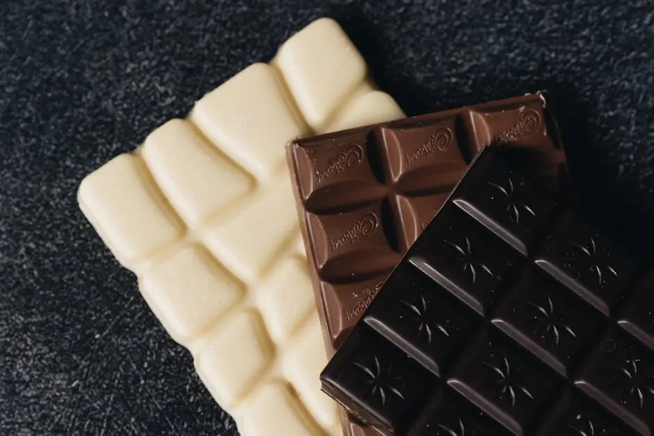 Close-Up Shot of Assorted Chocolate Bars