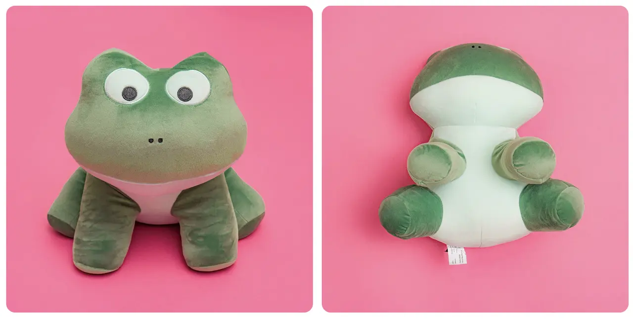 frog plushie stuffed animal