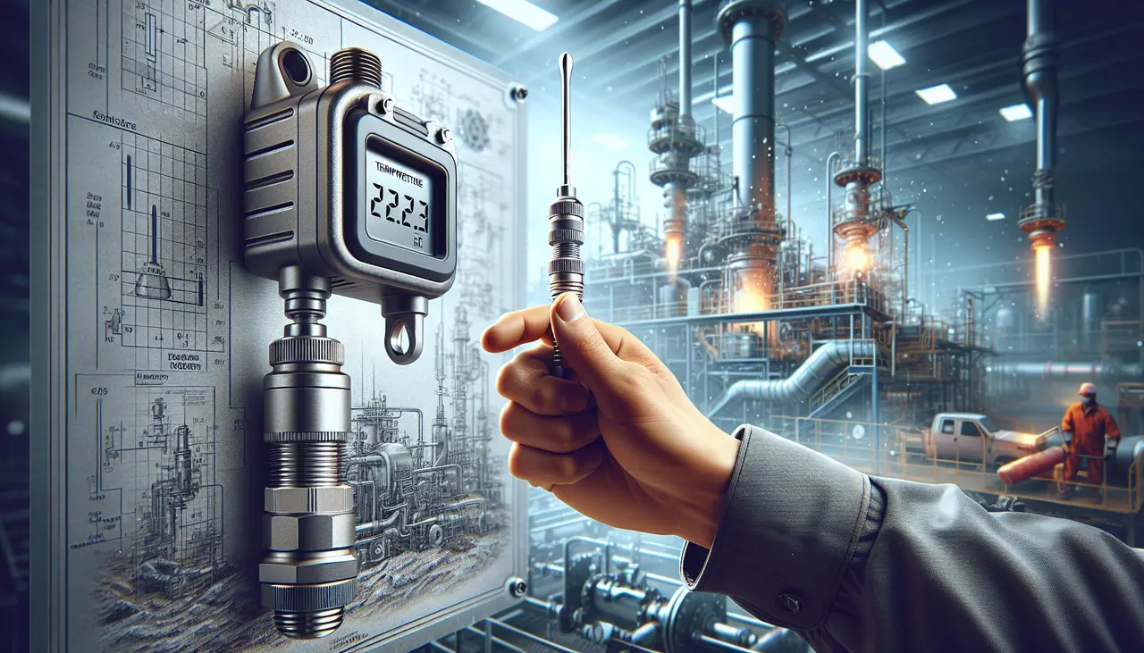 temperature sensor for process industry