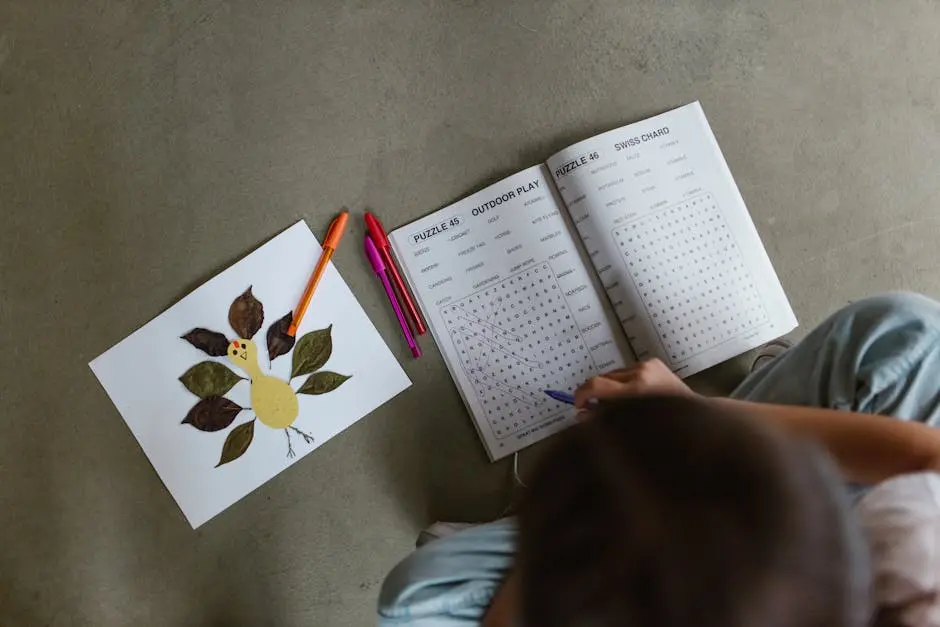 Person Doing a Puzzle