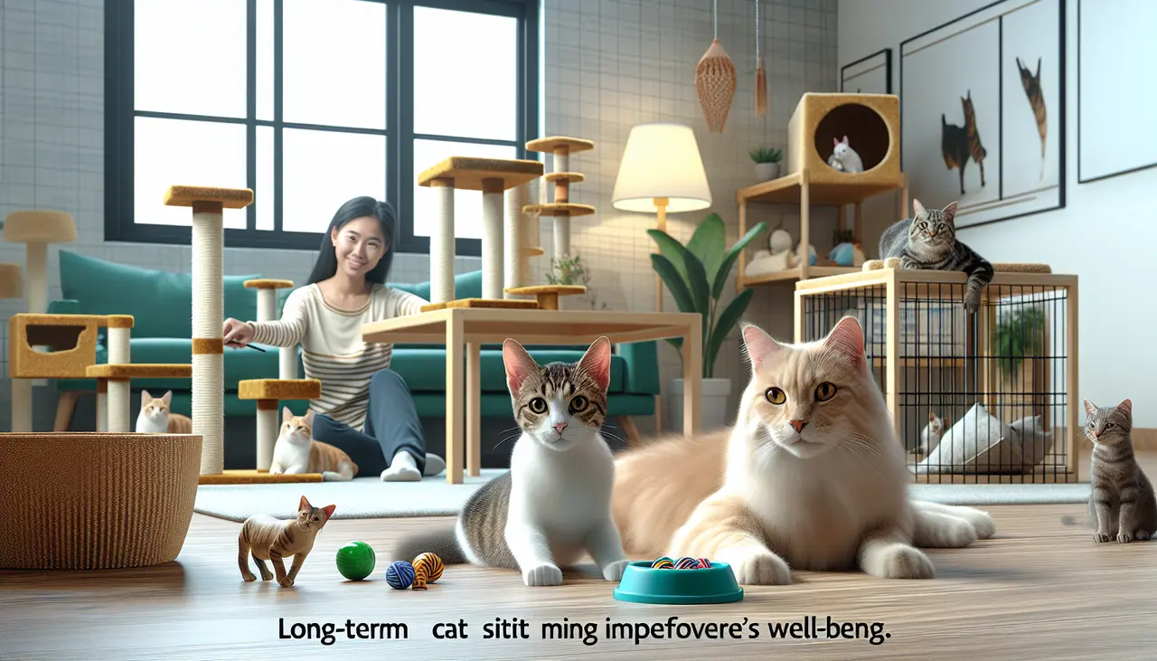 How Long-Term Cat Sitting Can Improve Your Cat’s Well-being