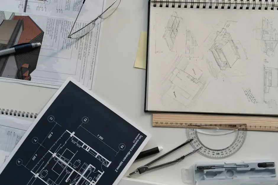 Free stock photo of architect, architecture, blueprint