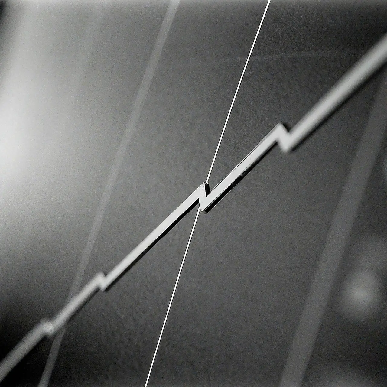 An image of a financial graph with an upward trend. 35mm stock photo