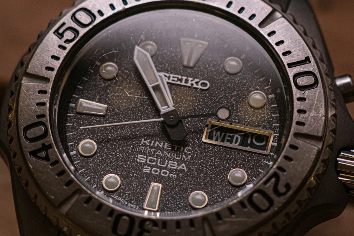 Close-Up Shot of a Wristwatch