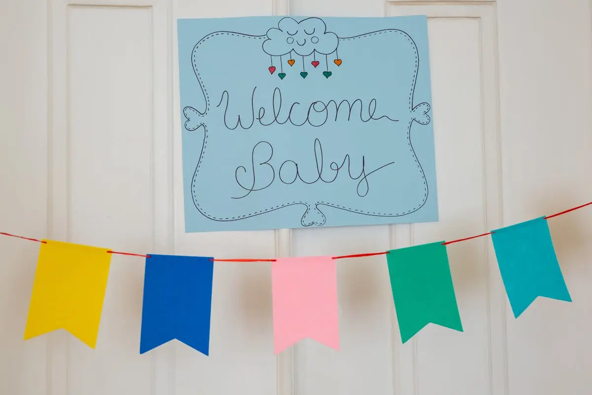 Baby Decoration Hanging on the Door