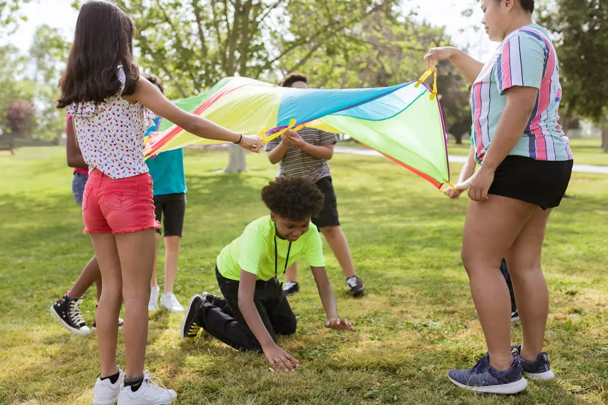 Children Playing at a Park