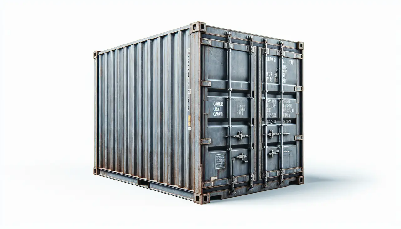 steel shipping container