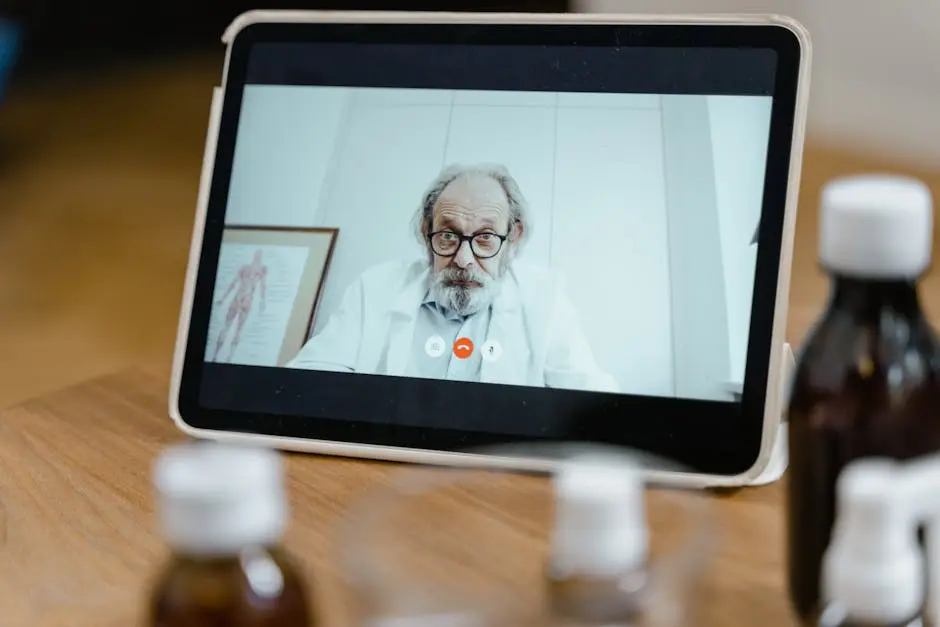 A Doctor on the Video Call