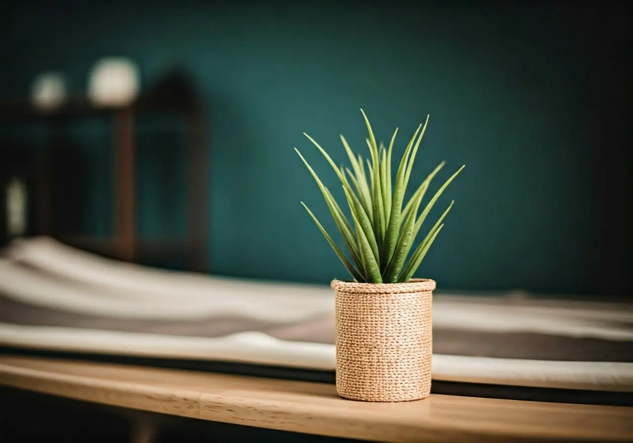 A clean, freshly organized living room with sparkling surfaces. 35mm stock photo