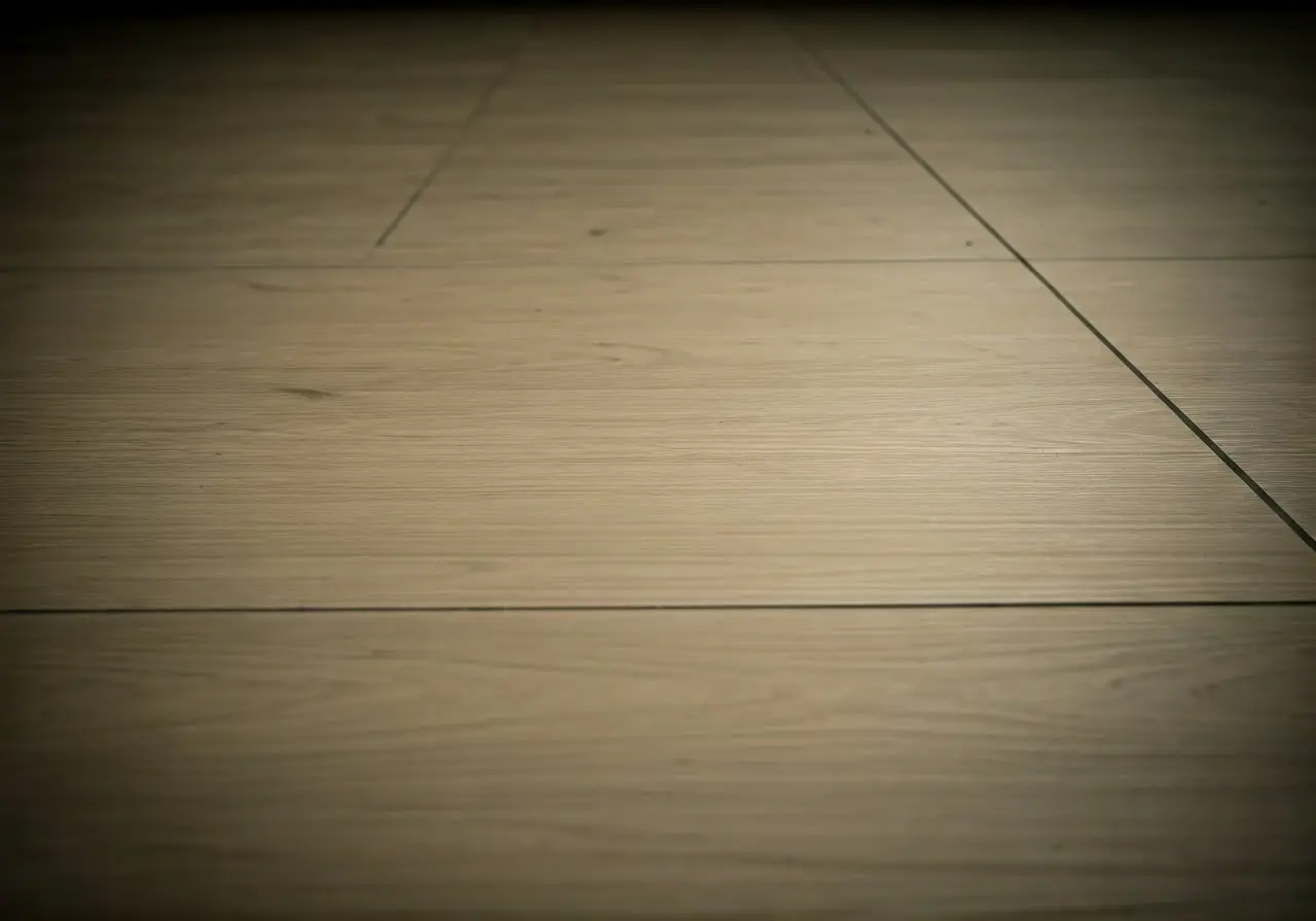 A close-up of neatly arranged porcelain tiles on a floor. 35mm stock photo