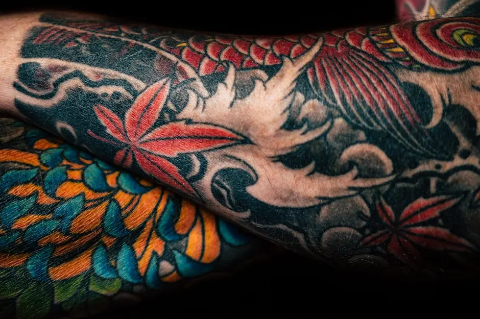 Close-Up Photo of Person With Tattoos