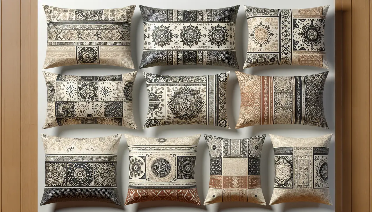 Different Designs and Patterns in Block Print Pillowcases