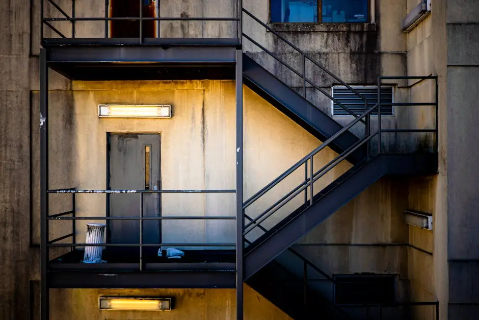 A Building’s Fire Escape