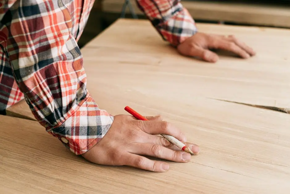 Person in Red White and Blue Plaid Dress Shirt