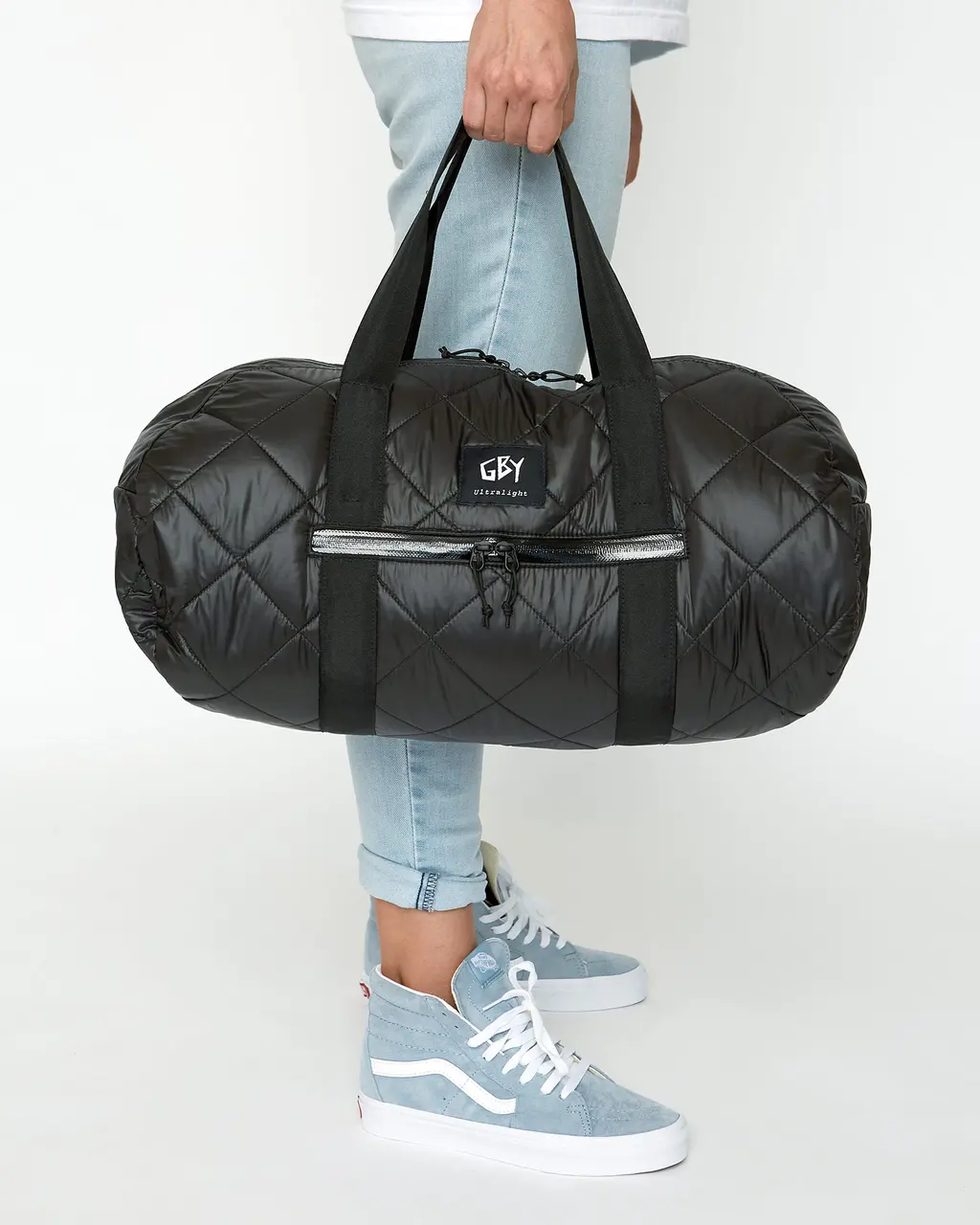 transitioning from work to the gym with your perfect utility gym bag.