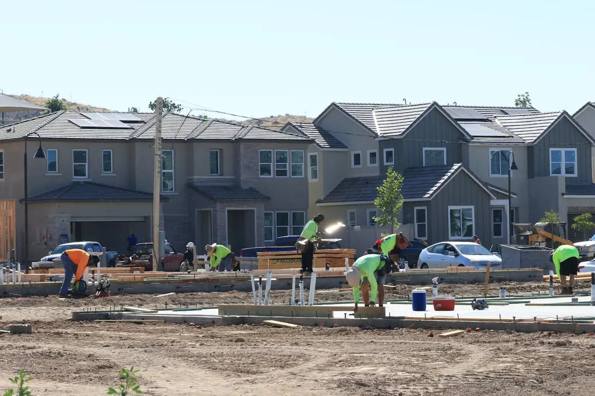 Men Working on Construction Site