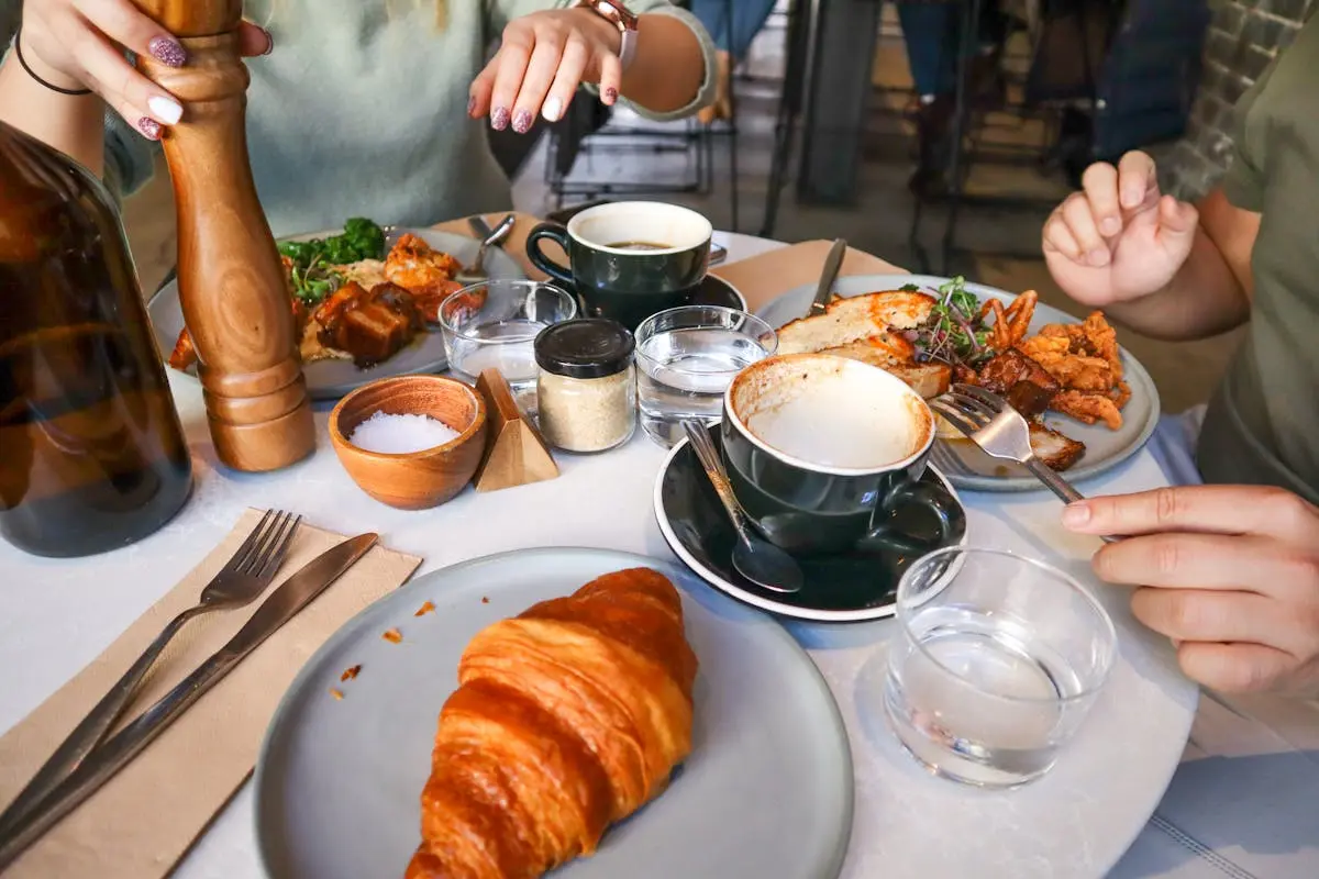 People Having a Meal