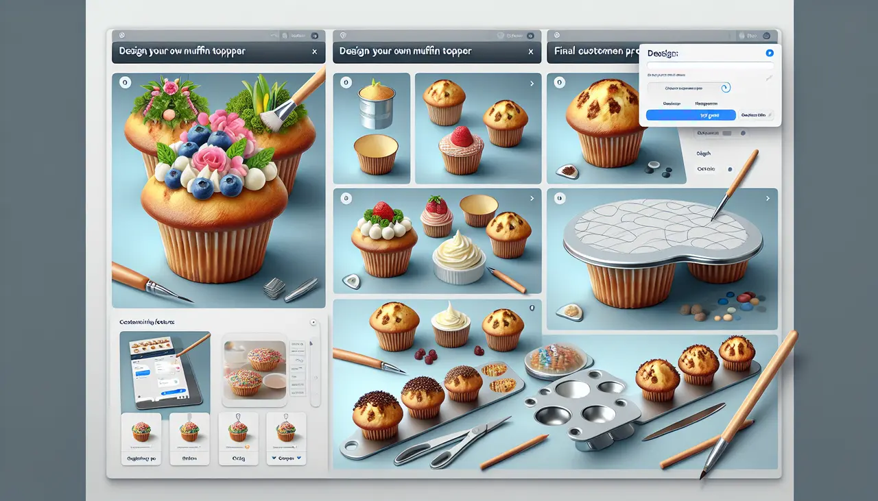 Schritt-für-Schritt-Anleitung: Eigene Muffinaufleger mit dem OnlineDesigner gestalten