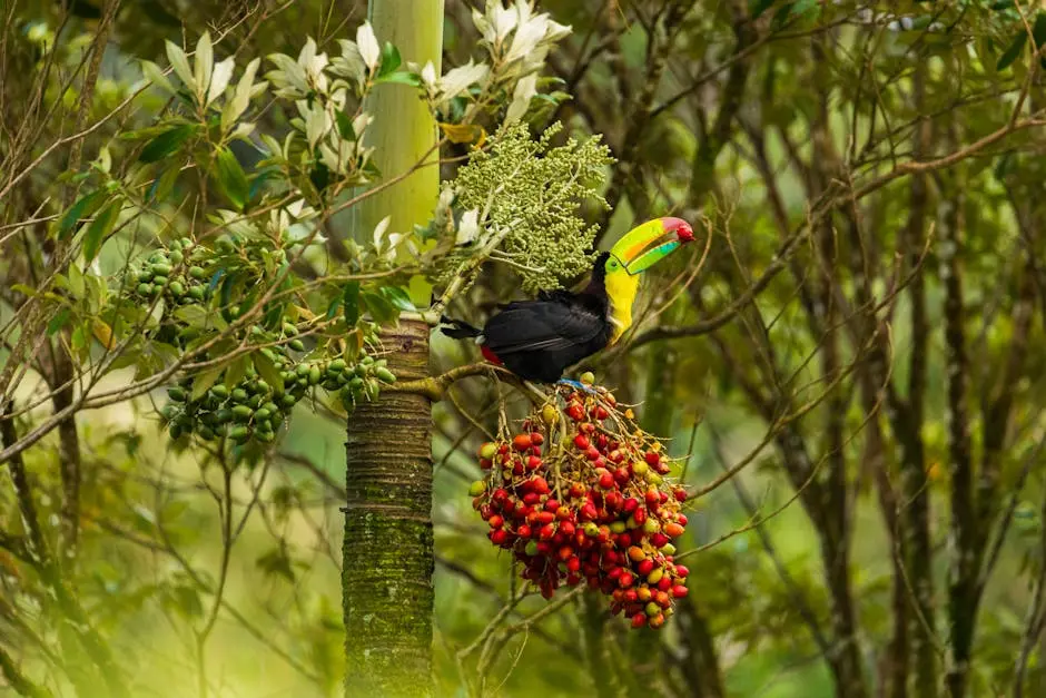 A Keel-Billed Toucan